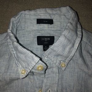 J. Crew Men’s Linen Oxford